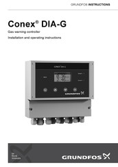 Grundfos Conex  DIA-G Montage- Und Betriebsanleitung