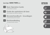 Epson Stylus TX410 Serie Benutzerhandbuch - Grundlagen