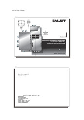 Balluff BIS C-60 Serie Handbuch