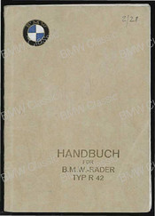 BMW R 42 Handbuch