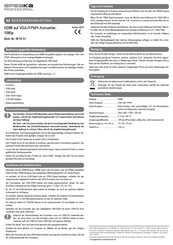 Speaka Professional 98 93 51 Bedienungsanleitung