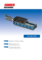 SUHNER MACHINING UA 200 CNC Betriebsanleitung
