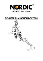 Nordic 205 rower Benutzerhandbuch