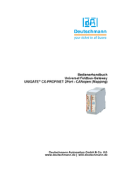 DEUTSCHMANN AUTOMATION UNIGATE MB EtherNet/IP 2Port Bedienerhandbuch