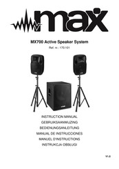 Max MX700 Bedienungsanleitung
