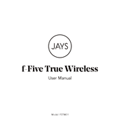 Jays f-Five True Wireless F5TW01 Handbuch