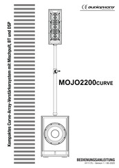 audiophony MOJO2200curve Bedienungsanleitung
