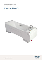Arjo Classic Line 2 Bedienungsanleitung