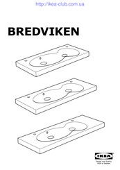 IKEA BREDVIKEN 390913 Montageanleitung
