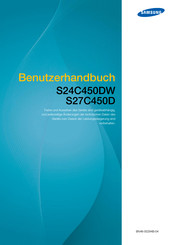 Samsung S24C450DW Benutzerhandbuch