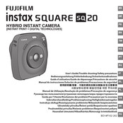 FujiFilm FUJINSTAXSQ20B Bedienungsanleitung/Fehlerbehebung/Sicherheitsmaßnahmen