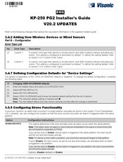 Visonic KP-250 PG2 Installationsanleitung