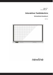 NewLine RS+ Serie Schnellstart Handbuch