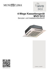 mundoclima MVD DC2 Benutzer- Und Installationshandbuch