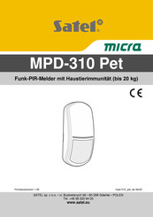 Satel MPD-310 Pet Handbuch