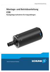 SCHUNK CDB Montage- Und Betriebsanleitung