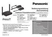 Panasonic PressIT TY-WPBC1 Bedienungsanleitung, Basisanleitung