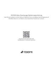 Roidmi RM-C-Y01JP Bedienungsanleitung