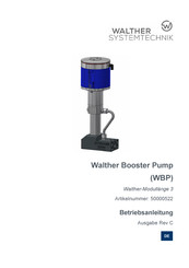 Walther Systemtechnik 50000522 Betriebsanleitung