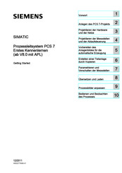 Siemens SIMATIC PCS 7 Handbuch