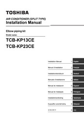 Toshiba TCB-KP23CE Installationshandbuch