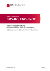 Beckmann EMS-8 -TE Serie Bedienungsanleitung