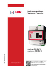 KBR multisys D4-IGW-1 Bedienungsanleitung, Technische Parameter