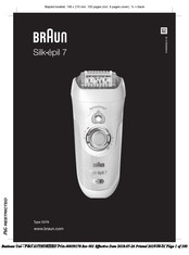 Braun Face SE810 Gebrauchsanweisung