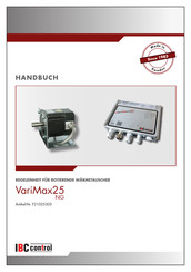 IBC control VariMax25 Handbuch