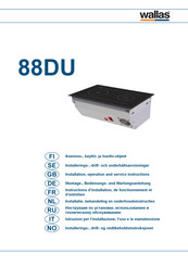 wallas 88DU Montage-, Bedienungs- Und Wartungsanleitung