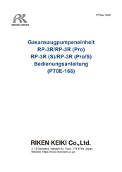 Riken Keiki RP-3R Bedienungsanleitung