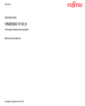 Fujitsu VM2000 V10.0 Benutzerhandbuch