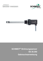 Schmidt SS 20.260 Gebrauchsanweisung