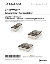 Merco CrispyMax MCG2727NNN Original Anleitungen