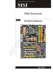 MSI P6N Diamond Benutzerhandbuch