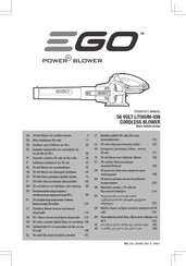 EGO LB5300E Handbuch
