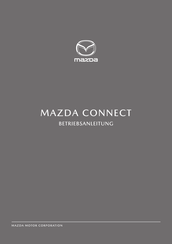 Mazda Connect Betriebsanleitung