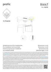 pratic Brera P Vorinstallationsblatt