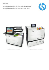 HP PageWide Enterprise Color MFP 586 Serie Mediahandbuch