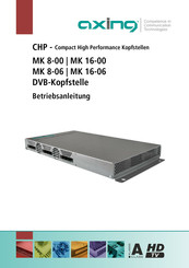 axing MK 8-00 Betriebsanleitung
