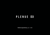 Cowon PLENUE D3 Bedienungsanleitung