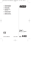 Alpha tools MS 440 Bedienungsanleitung