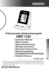 Omron HBP-1120-E Gebrauchsanweisung