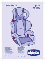 Chicco KEY 2-3 Gebrauchsanleitung