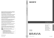 Sony BRAVIA KDL-32L40 Serie Bedienungsanleitung