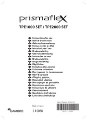 Gambro PRISMAFLEX TPE2000 Gebrauchsanweisung