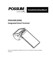 PAX E600 Installationshandbuch