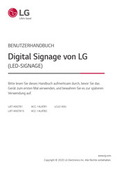 LG LCLG140U Benutzerhandbuch