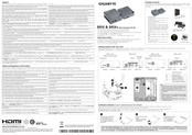 Gigabyte BRIXs Schnellstartanleitung