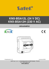 Satel KNX-BSA12H Bedienungsanleitung